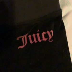 Juicy velour bottoms